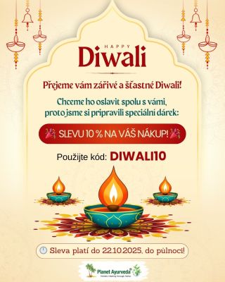✨ Přejeme vám zářivé a šťastné Diwali! ✨ A víte, co je vlastně Diwali? 🪔 Je to nádherný „svátek světel“, jeden z...