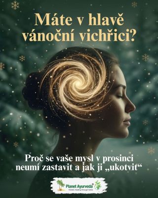Cítíte to? Ten moment, když si lehnete do postele, tělo je unavené, ale hlava jede na plné obrátky? 🤯 Z pohledu ájurvédy...