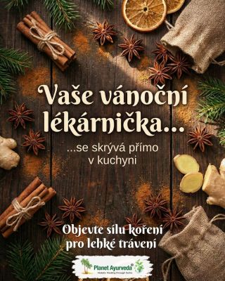 Vaše kořenka je ve skutečnosti domácí lékárna. 🌿✨ Vánoční hojnost je pro naše trávení zkouškou. V ájurvédě však existuje...
