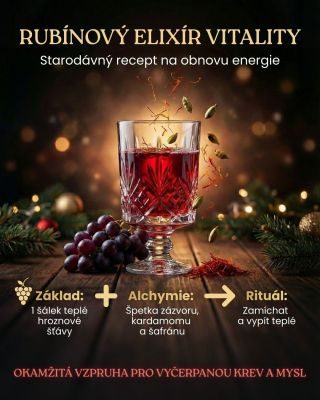 Cítíte se starší, než ve skutečnosti jste? Vánoční stres dokáže „vypnout“ vaši vitalitu během pár dní. 🥀 Vraťte tělu jas a...
