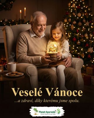 Všichni se díváme na ta světýlka, ale to skutečné kouzlo se děje v objetí pod nimi. ✨ V ájurvédě věříme, že zdraví není...